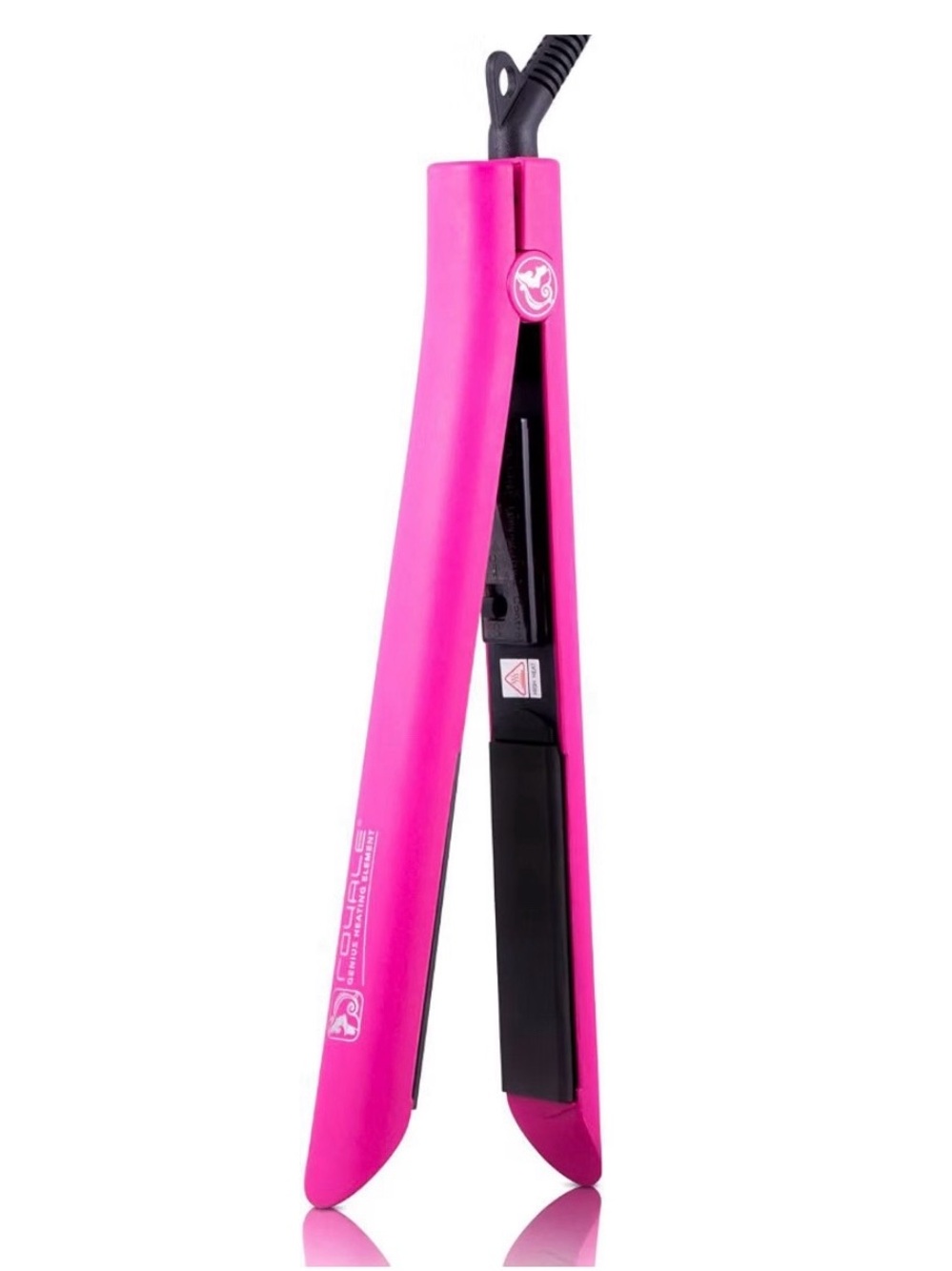 Hot Pink Ceramic Hair Straightener Flat Iron - Unbranded